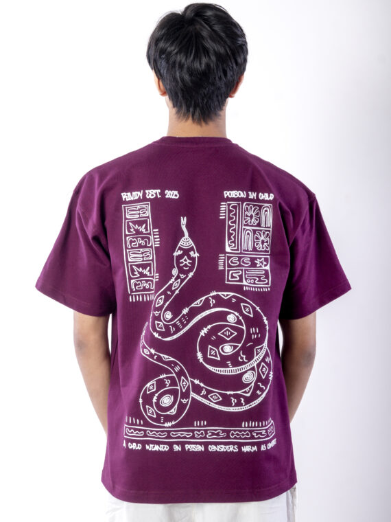 POISON IVY T-SHIRT WINE