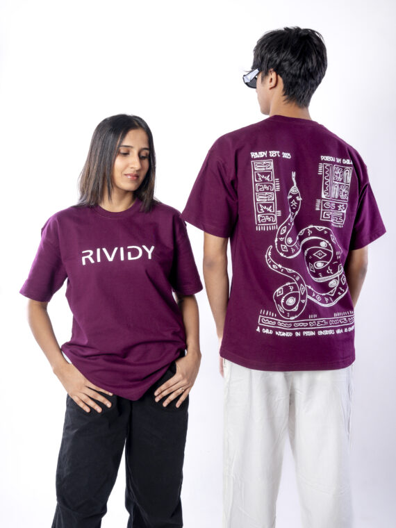 POISON IVY T-SHIRT WINE