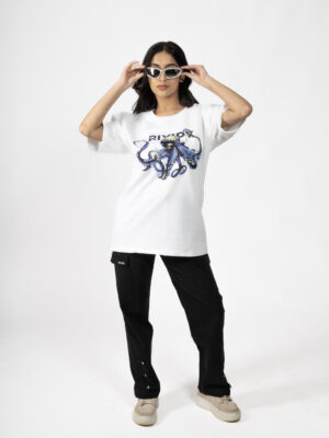 OCTOPUS T-SHIRT WHITE