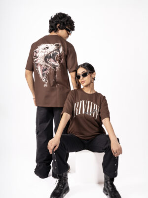 WILD DOG T-SHIRT COFFEE