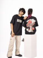 MUSHROOM T-SHIRT BLACK