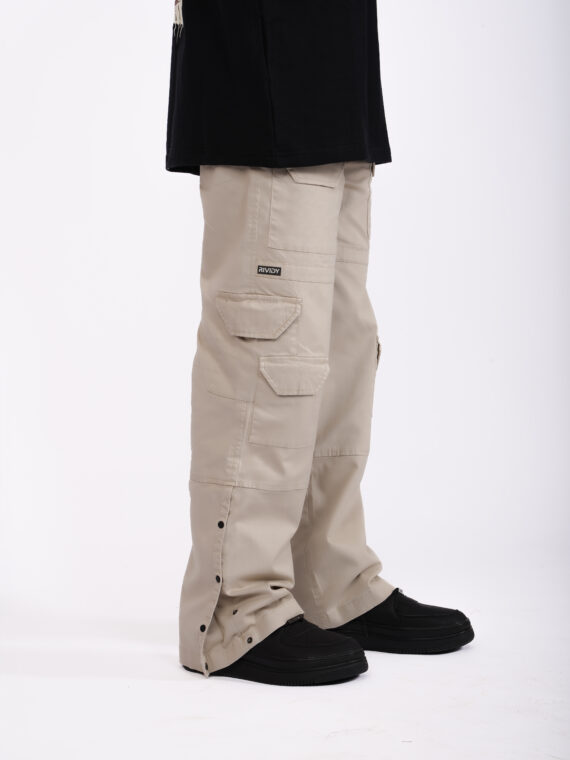6 POCKET CARGOS CREAM