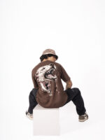 WILD DOG T-SHIRT COFFEE