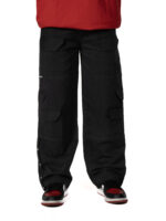 6 POCKET CARGOS BLACK