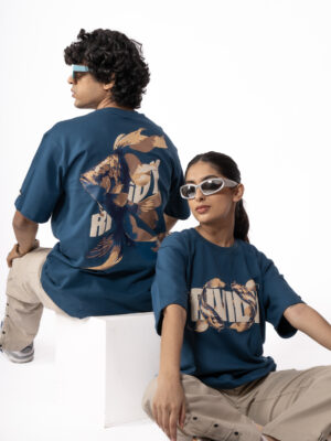 GOLDFISH T-SHIRT SEABLUE