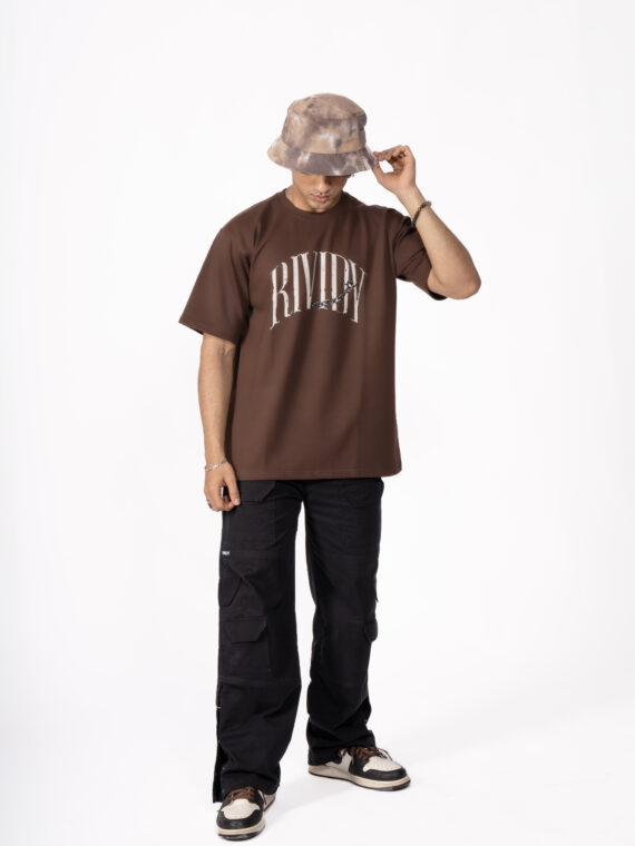 WILD DOG T-SHIRT COFFEE